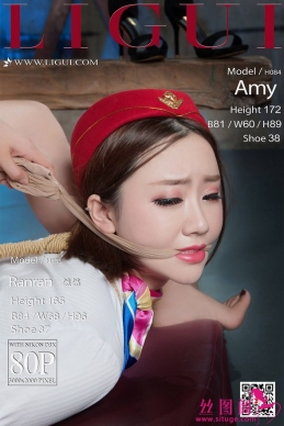 [Ligui丽柜] 2018.06.27 网络丽人 Model Amy&然然[70+1P/29M]